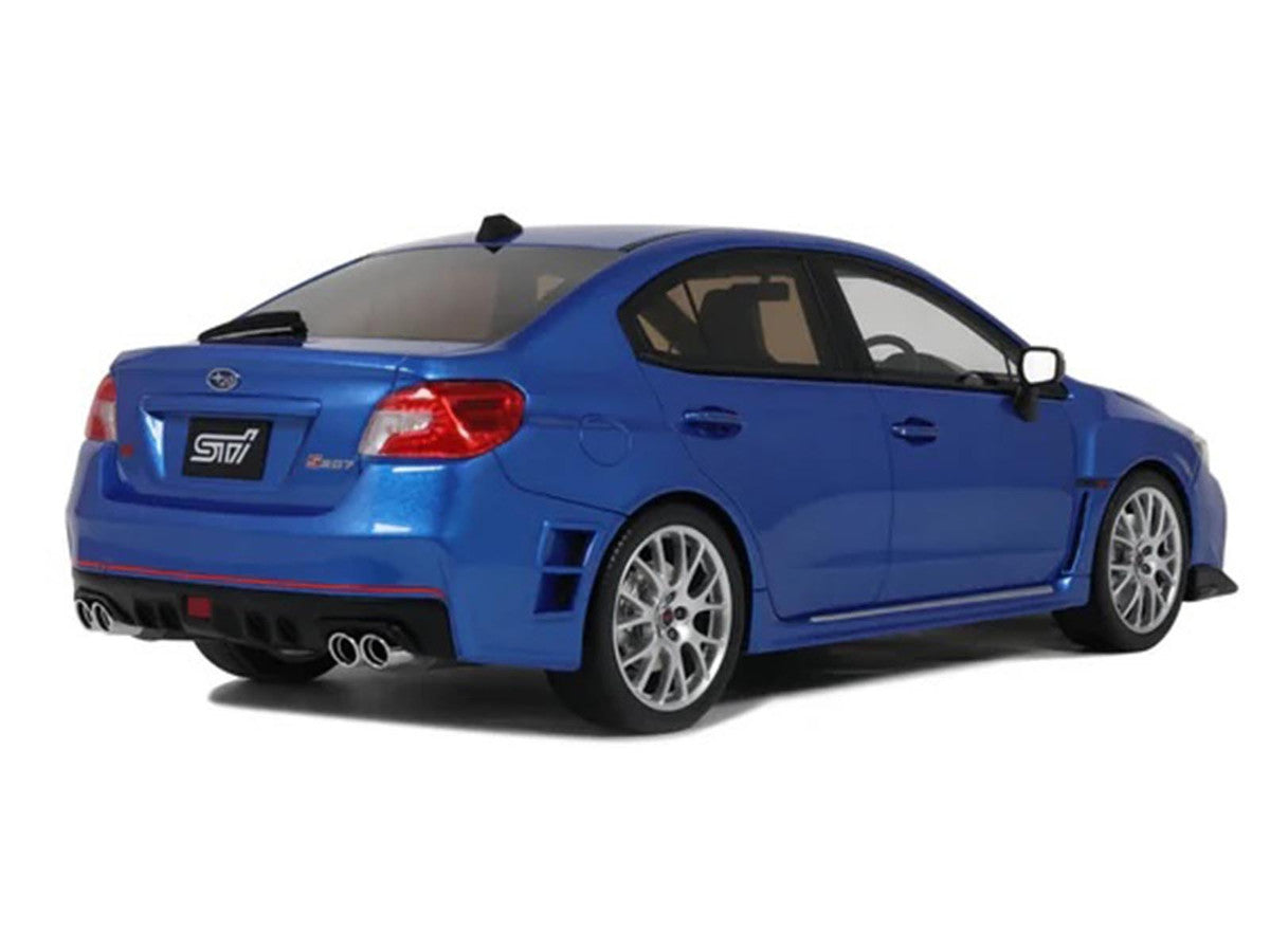 2015 Subaru WRX Sti S207 RHD (Right Hand Drive) Blue Pearl Metallic Limited Edition to 2000 pieces Worldwide 1/18 Model Car by Otto Mobile by Otto Mobile