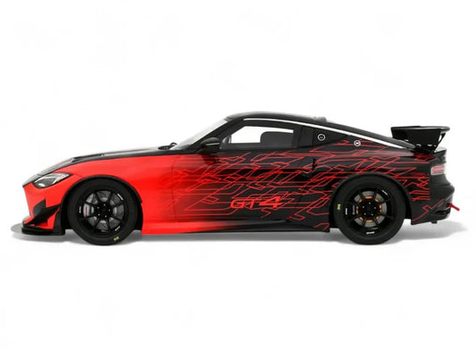 2022 Nissan Z GT4 #23 Black with Red Graphics "2022 SEMA Show" 1/18 Model Car by Otto Mobile by Otto Mobile