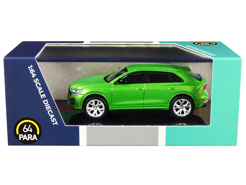 Audi RS Q8 Java Green Metallic 1/64 Diecast Model Car by Paragon by Paragon