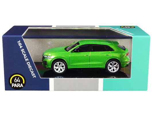 Audi RS Q8 Java Green Metallic 1/64 Diecast Model Car by Paragon by Paragon
