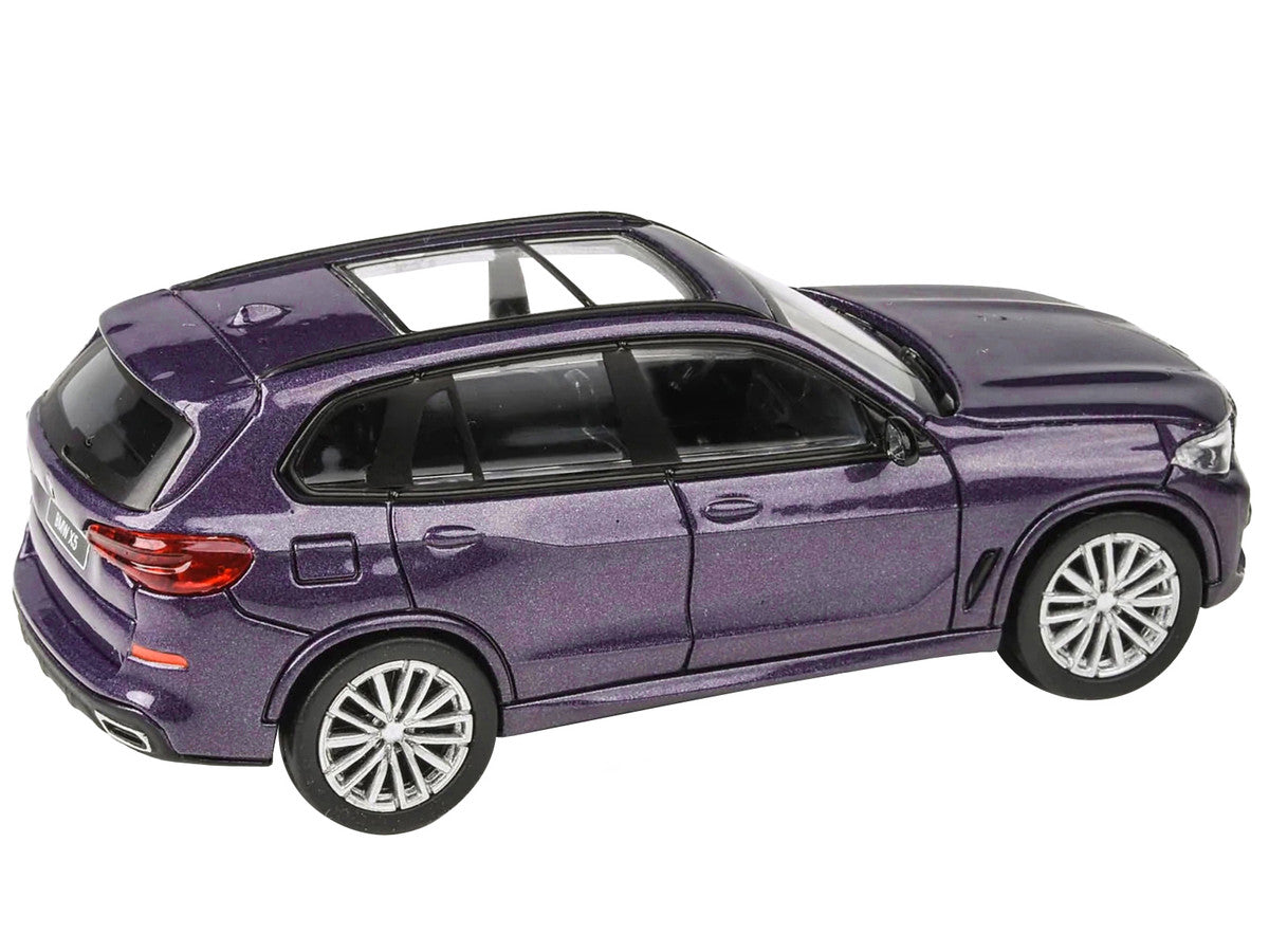 2018 BMW X5 Daytona Violet Metallic with Sunroof 1/64 Diecast Model Car by Paragon Models by Paragon