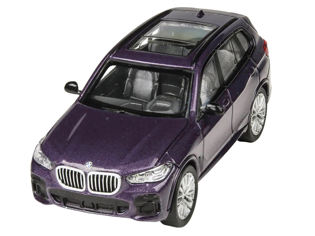 2018 BMW X5 Daytona Violet Metallic with Sunroof 1/64 Diecast Model Car by Paragon Models by Paragon