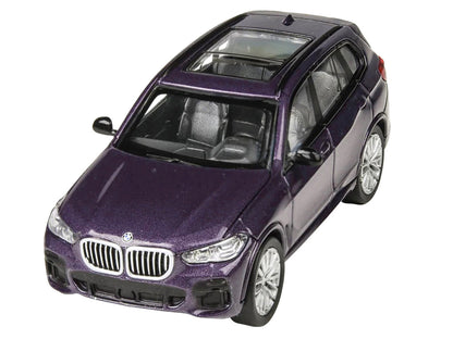 2018 BMW X5 Daytona Violet Metallic with Sunroof 1/64 Diecast Model Car by Paragon Models by Paragon