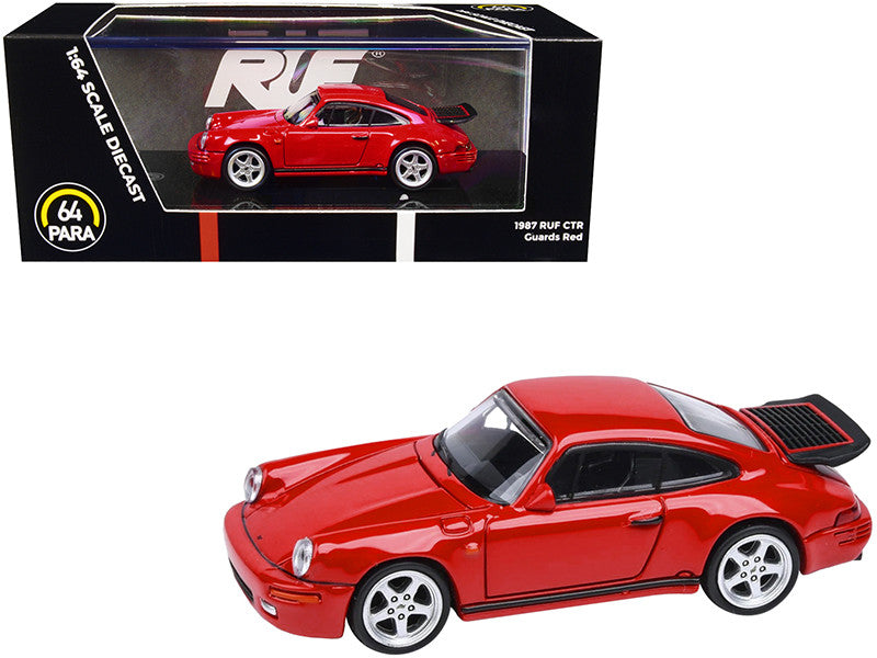 1987 RUF CTR Guards Red 1/64 Diecast Model Car by Paragon Models by Paragon