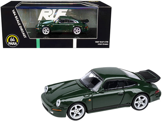 1987 RUF CTR Irish Green 1/64 Diecast Model Car by Paragon Models by Paragon