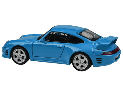 1995 RUF CTR2 Mexico Blue 1/64 Diecast Model Car by Paragon Models by Paragon