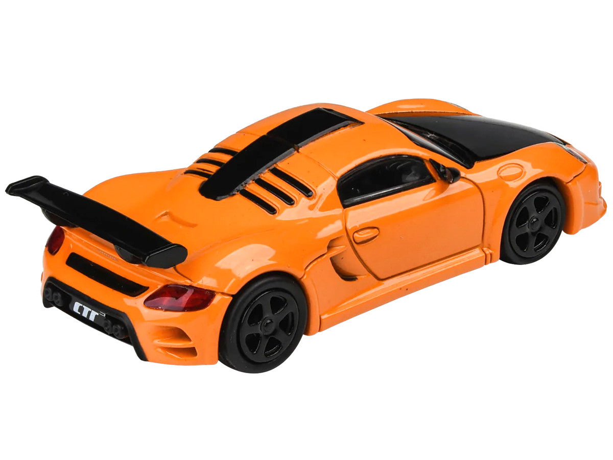 2012 RUF CTR3 Clubsport Orange with Black Hood 1/64 Diecast Model Car by Paragon Models by Paragon