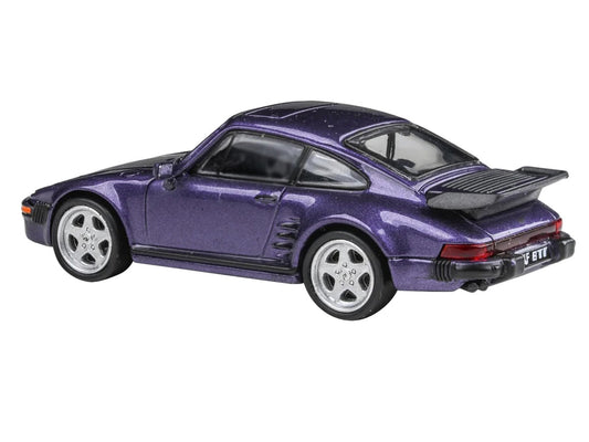 1986 RUF BTR Slantnose Prussian Blue Metallic 1/64 Diecast Model Car by Paragon Models by Paragon