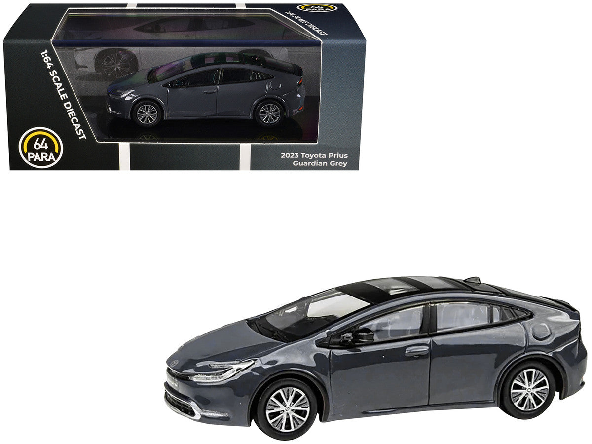 2023 Toyota Prius Guardian Gray 1/64 Diecast Model Car by Paragon Models by Paragon