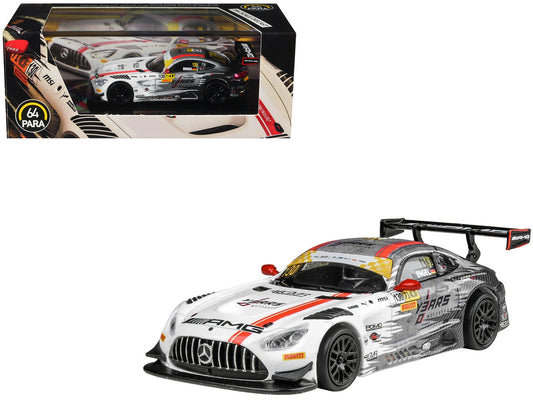 Mercedes-AMG GT3 #130 Maro Engel "GruppeM Racing" Winner "Macau GT Cup - FIA GT World Cup" (2024) 1/64 Diecast Model Car by Paragon Models by Paragon