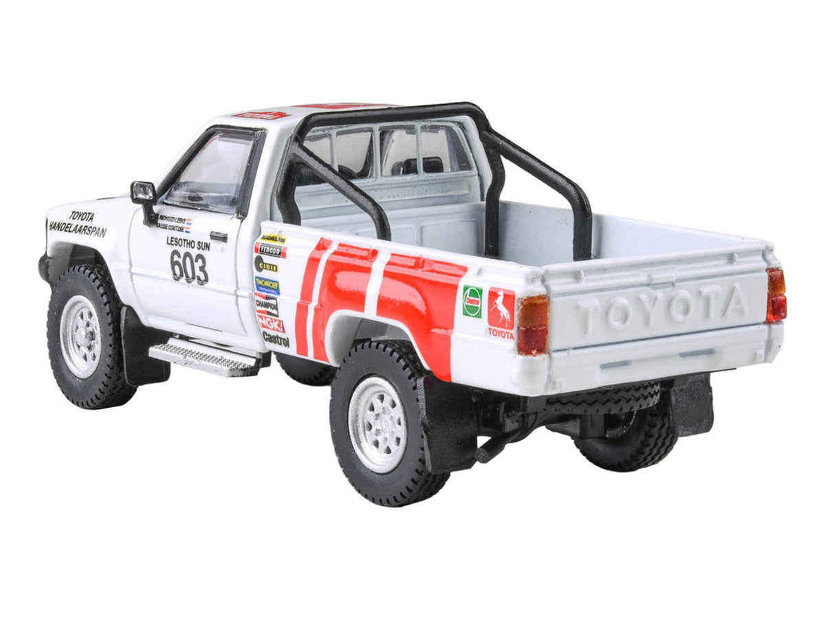 Toyota Hilux Pickup Truck #603 Kassie Coetzee - Richard Leeke Winner "Roof of Africa" (1993) 1/64 Diecast Model Car by Paragon Models by Paragon