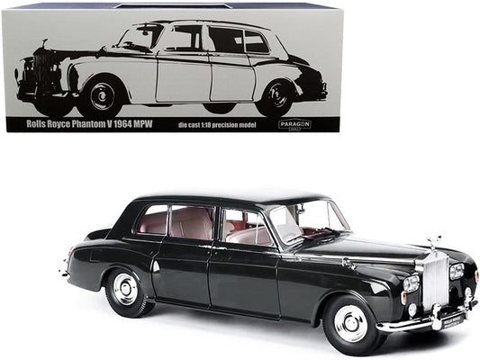 1964 Rolls Royce Phantom V Brewster Green 1/18 Diecast Model Car by Paragon by Paragon