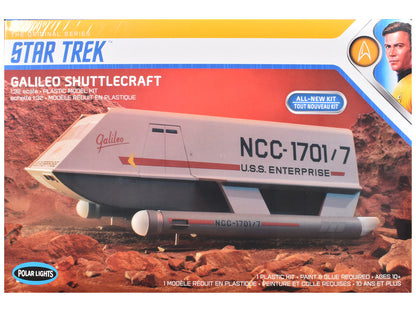 Skill 2 Model Kit Galileo Shuttlecraft "Star Trek: The Original Series" (1966-1968) TV Series 1/32 Scale Model by Polar Lights by Polar Lights