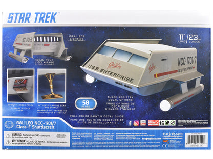 Skill 2 Model Kit Galileo Shuttlecraft "Star Trek: The Original Series" (1966-1968) TV Series 1/32 Scale Model by Polar Lights by Polar Lights