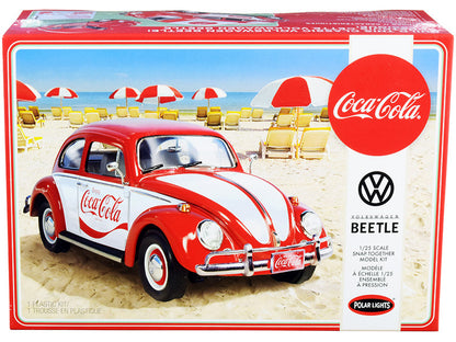 Skill 3 Snap Model Kit Volkswagen Beetle "Coca-Cola" 1/25 Scale Model by Polar Lights by Polar Lights