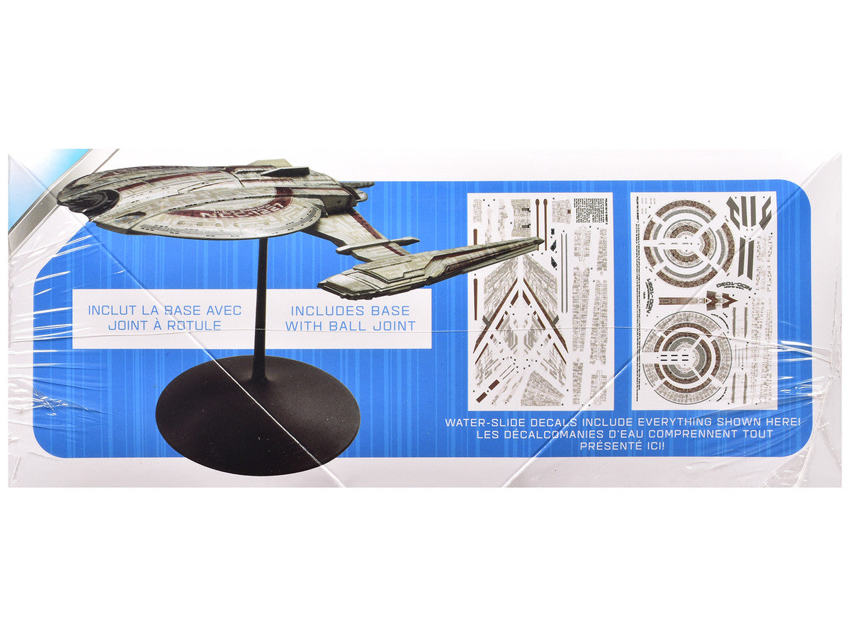 Skill 2 Snap Model Kit U.S.S. Shenzhou NCC-1227 Spacecraft "Star Trek: Discovery" (2017-2024) TV Series 1/2500 Scale Model by Polar Lights by Polar Lights