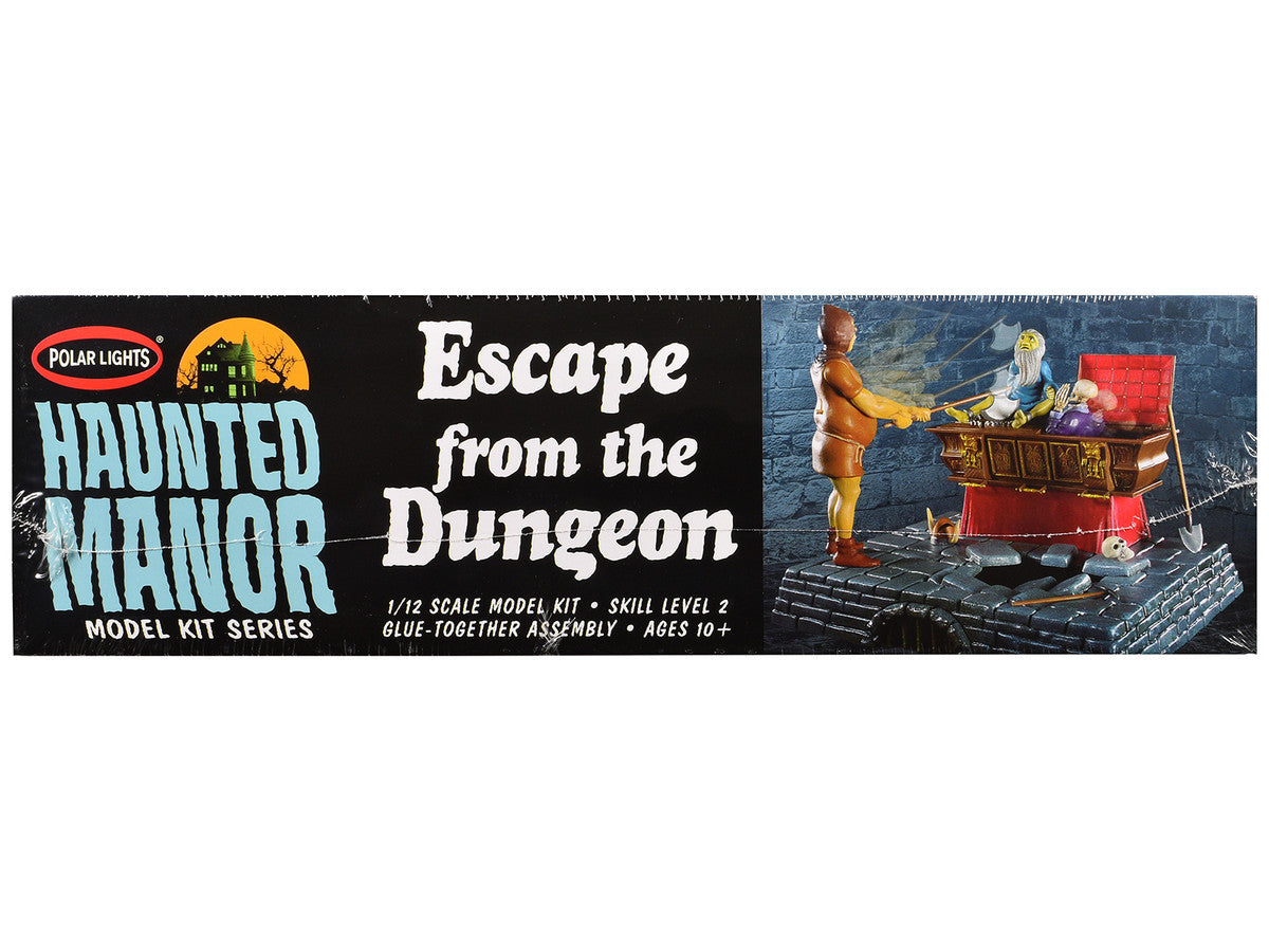 Skill 2 Model Kit Haunted Manor "Escape from the Dungeon" Diorama Set 1/12 Scale Model by Polar Lights by Polar Lights