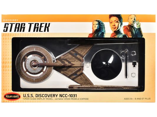 U.S.S. Discovery NCC-1031 Spacecraft "Star Trek: Discovery" (2017-2024) TV Series 1/2500 Scale Model by Polar Lights by Polar Lights