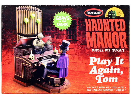 Skill 2 Model Kit Haunted Manor "Play it Again Tom" Diorama Set 1/12 Scale Model by Polar Lights by Polar Lights