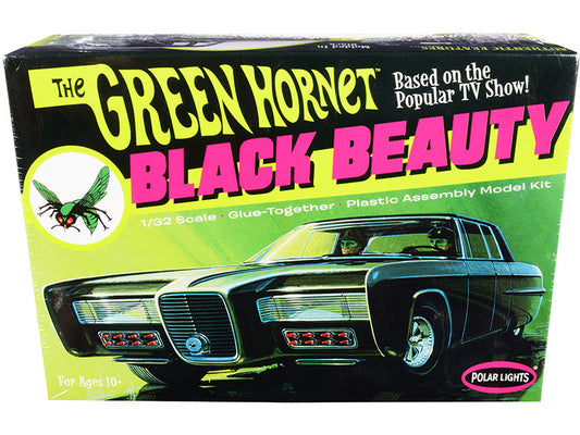 Skill 2 Model Kit Black Beauty "The Green Hornet" (1966-1967) TV Series 1/32 Scale Model by Polar Lights by Polar Lights