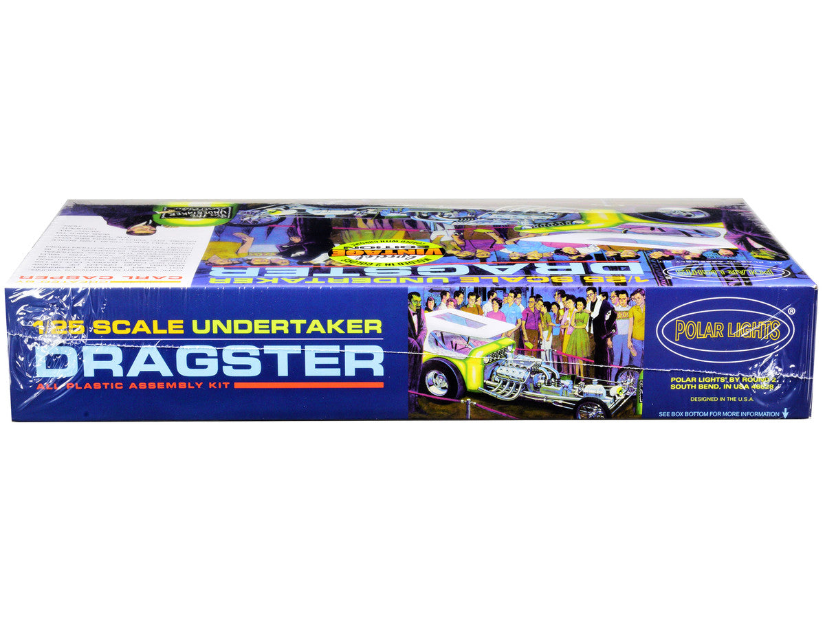 Skill 2 Model Kit Undertaker Dragster by Carl Casper 1/25 Scale Model by Polar Lights by Polar Lights