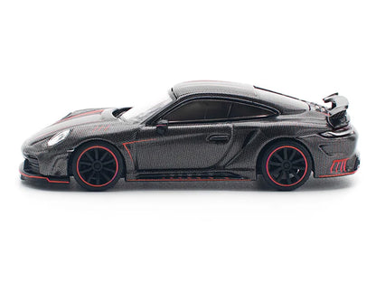 992 Stinger GTR Carbon Edition with Red Accents 1/64 Diecast Model Car by Pop Race by Pop Race
