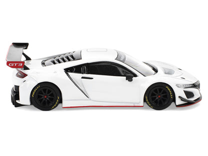 Honda NSX GT3 EVO22 White 1/64 Diecast Model Car by Pop Race by Pop Race