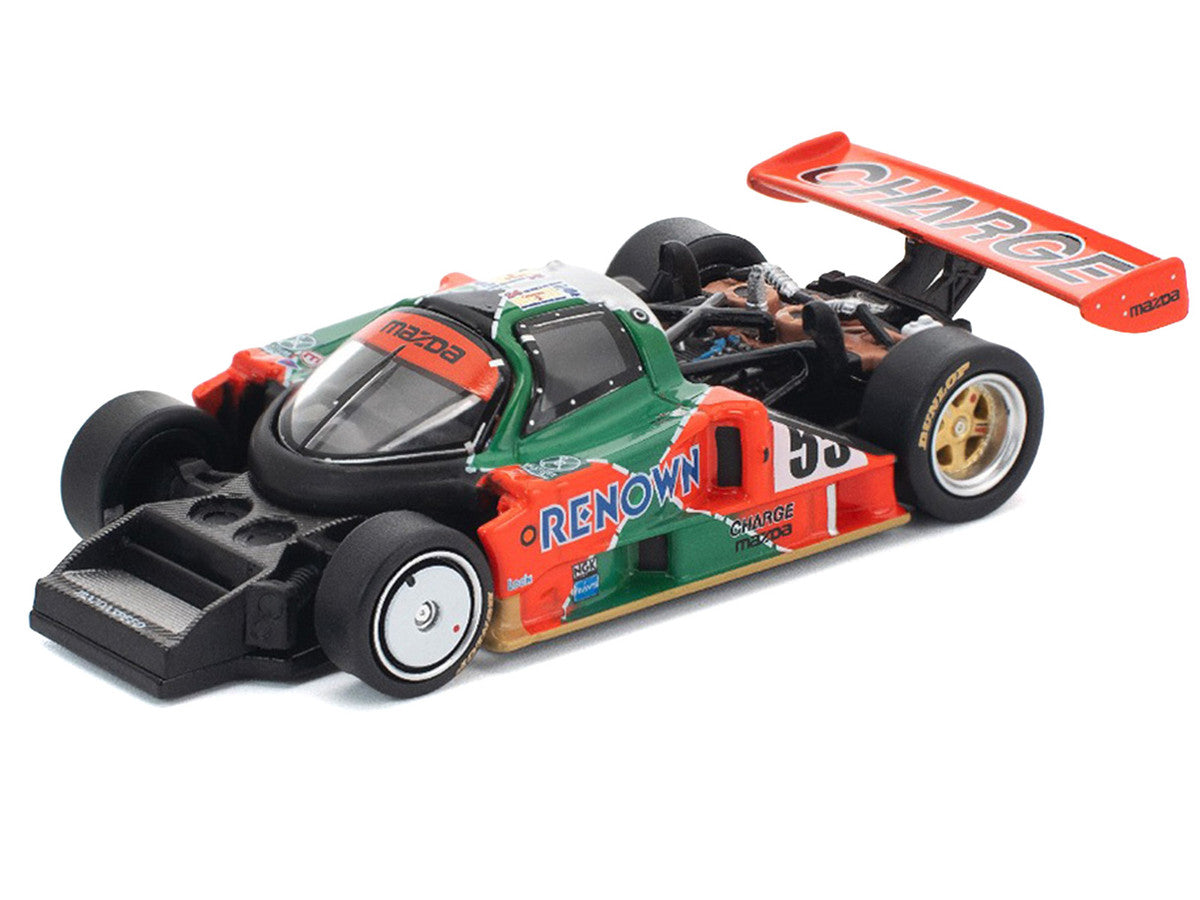Mazda 787B #55 Johnny Herbert - Volker Weidler - Bertrand Gachot "Mazdaspeed" Winner "24 Hours of Le Mans" (1991) 1/64 Diecast Model Car by Pop Race by Pop Race