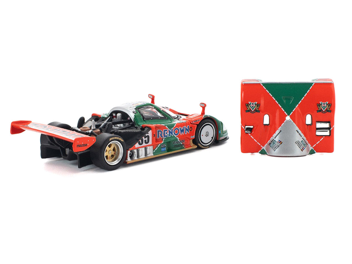 Mazda 787B #55 Johnny Herbert - Volker Weidler - Bertrand Gachot "Mazdaspeed" Winner "24 Hours of Le Mans" (1991) 1/64 Diecast Model Car by Pop Race by Pop Race