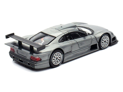 Mercedes-Benz CLK GTR Raw Metal 1/64 Diecast Model Car by Pop Race by Pop Race