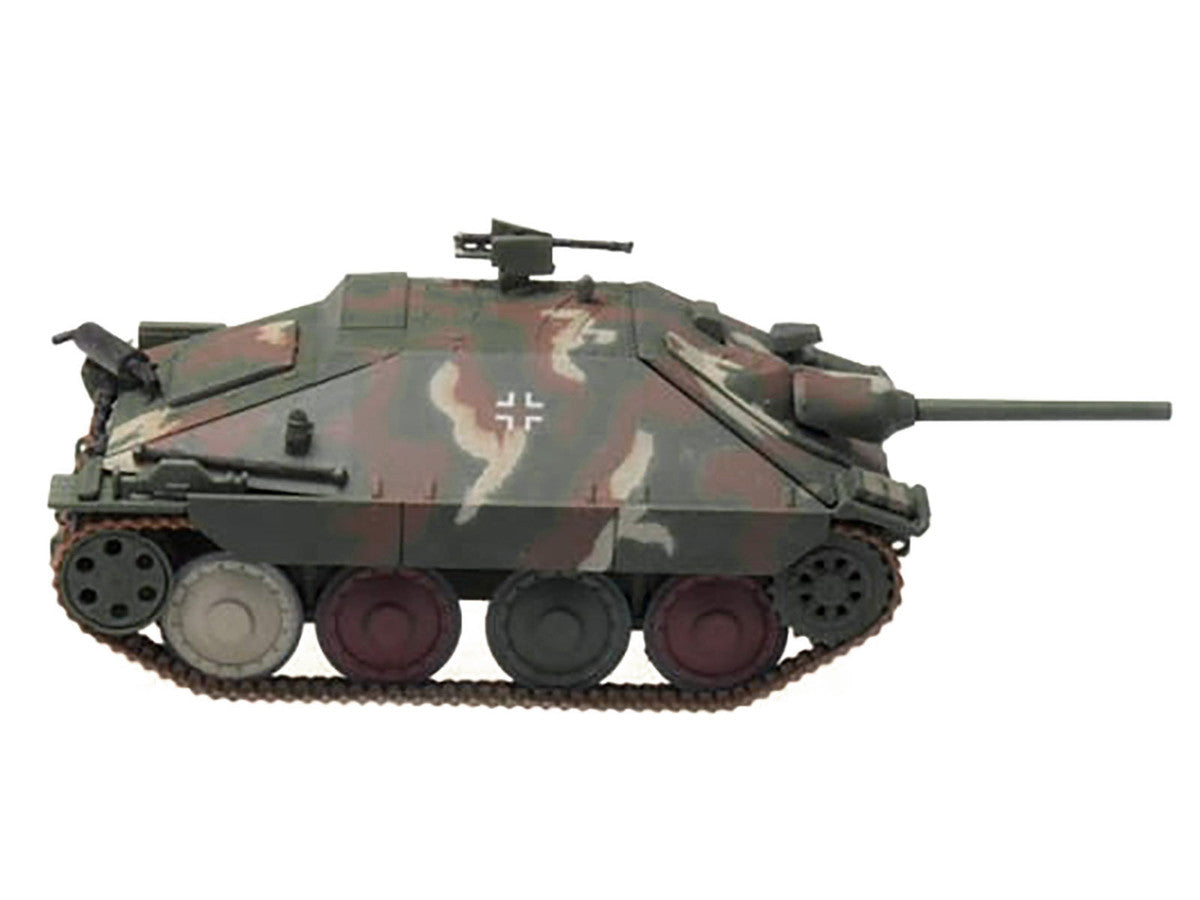 Hetzer (Starr) Tank Destroyer "Kampfgruppe Milowitz Prague" (1945) German Army 1/72 Diecast Model by Panzerstahl by Panzerstahl