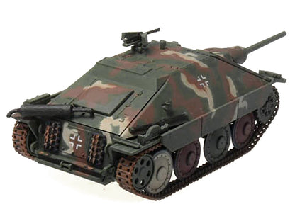 Hetzer (Starr) Tank Destroyer "Kampfgruppe Milowitz Prague" (1945) German Army 1/72 Diecast Model by Panzerstahl by Panzerstahl