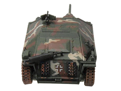 Hetzer (Starr) Tank Destroyer "Kampfgruppe Milowitz Prague" (1945) German Army 1/72 Diecast Model by Panzerstahl by Panzerstahl