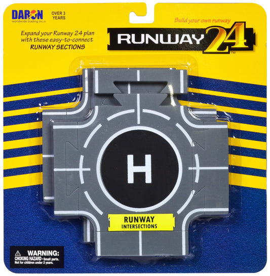 Runway Intersections 2 Piece Set for Diecast Models by Runway24 by Runway24