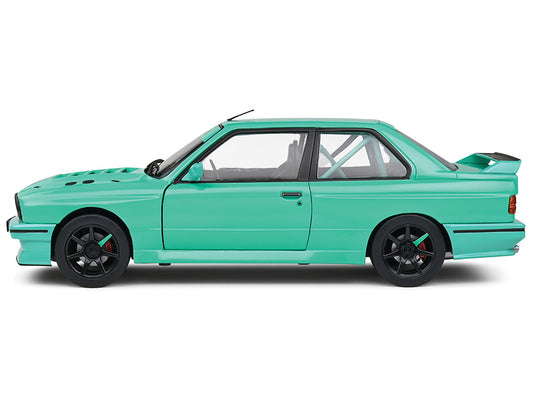 1990 BMW E30 M3 Custom "Drift Missile" Blue 1/18 Diecast Model Car by Solido by Solido