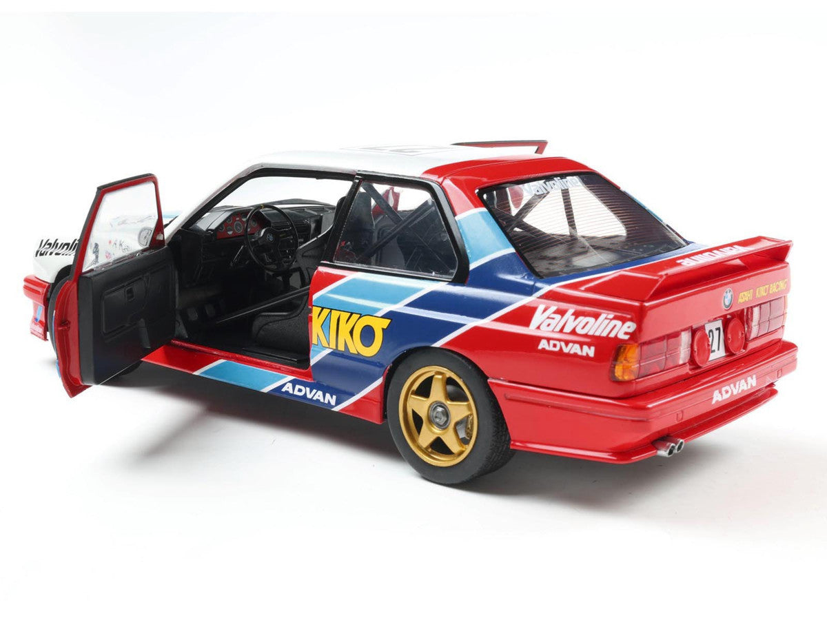 BMW E30 M3 #27 Atsushi Kawamoto - Anthony Reid "Japanese Touring Car Championship" (1986) "Competition" Series 1/18 Diecast Model Car by Solido by Solido