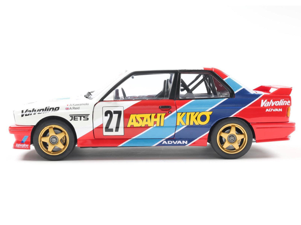 BMW E30 M3 #27 Atsushi Kawamoto - Anthony Reid "Japanese Touring Car Championship" (1986) "Competition" Series 1/18 Diecast Model Car by Solido by Solido