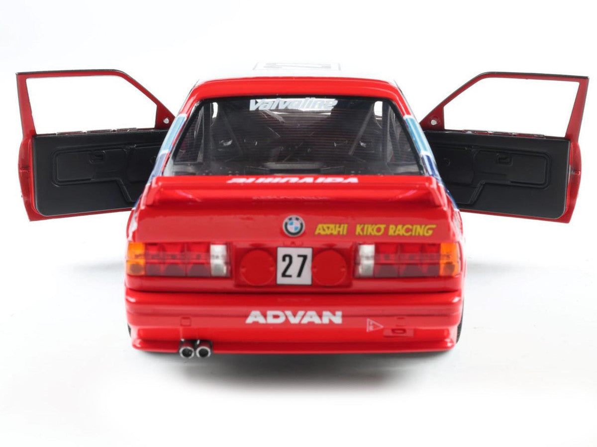 BMW E30 M3 #27 Atsushi Kawamoto - Anthony Reid "Japanese Touring Car Championship" (1986) "Competition" Series 1/18 Diecast Model Car by Solido by Solido
