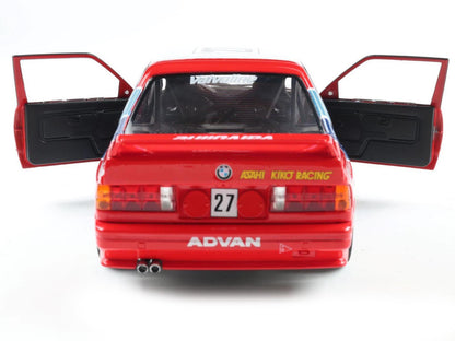 BMW E30 M3 #27 Atsushi Kawamoto - Anthony Reid "Japanese Touring Car Championship" (1986) "Competition" Series 1/18 Diecast Model Car by Solido by Solido