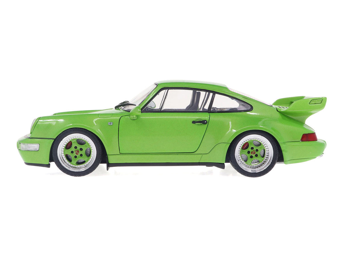 1990 Porsche 911 (964) Carrera RS "Streetfighter" Green Metallic 1/18 Diecast Model Car by Solido by Solido