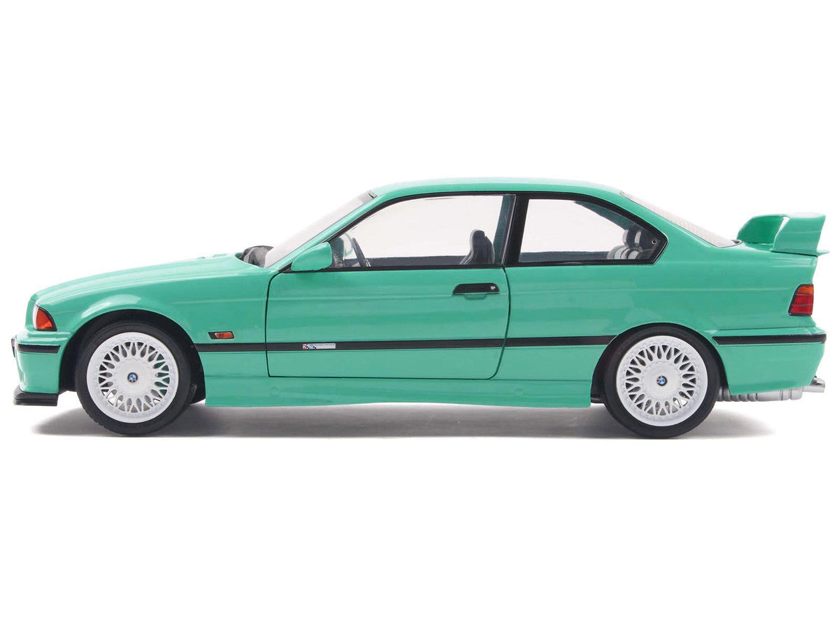 1991 BMW E36 M3 "Solido Works" Mint Green with Mint Green Interior 1/18 Diecast Model Car by Solido by Solido