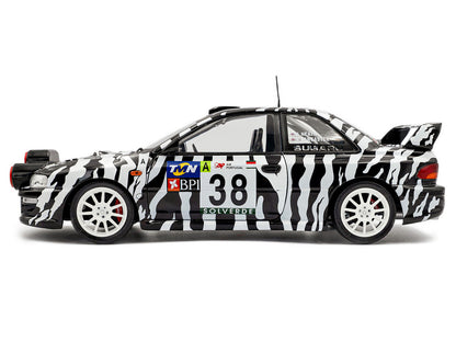 Subaru Impreza S5 WRC99 #38 Nigel Heath - Steve Lancaster "Rallye de Portugal" (2001) "Competition" Series 1/18 Diecast Model Car by Solido by Solido