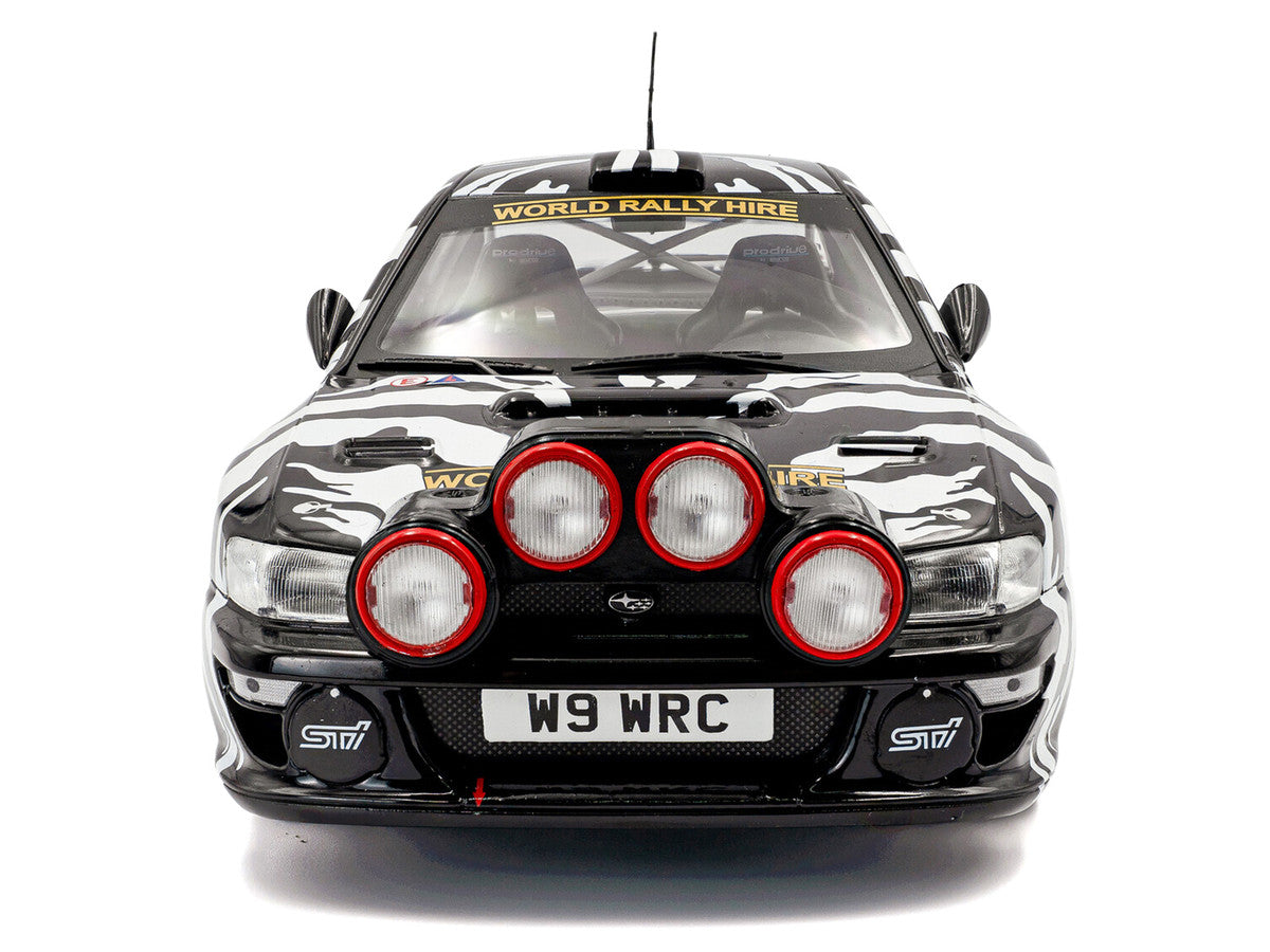 Subaru Impreza S5 WRC99 #38 Nigel Heath - Steve Lancaster "Rallye de Portugal" (2001) "Competition" Series 1/18 Diecast Model Car by Solido by Solido