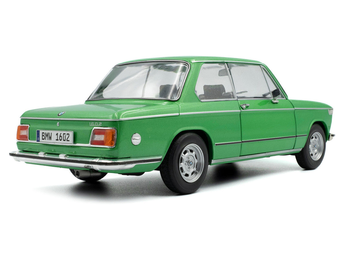 1971 BMW 1602 Taiga Green Metallic 1/18 Diecast Model Car by Solido by Solido