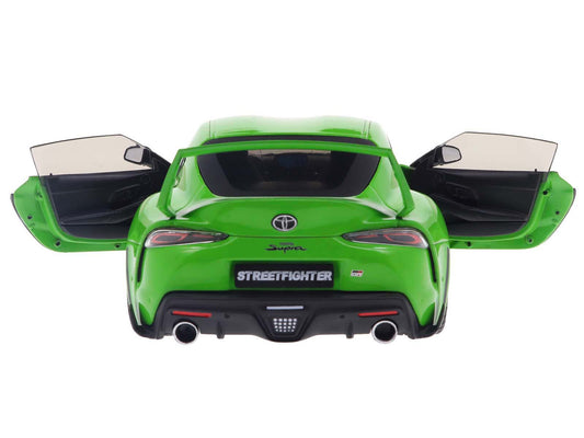 2023 Toyota GR Supra "StreetFighter" Green 1/18 Diecast Model Car by Solido by Solido