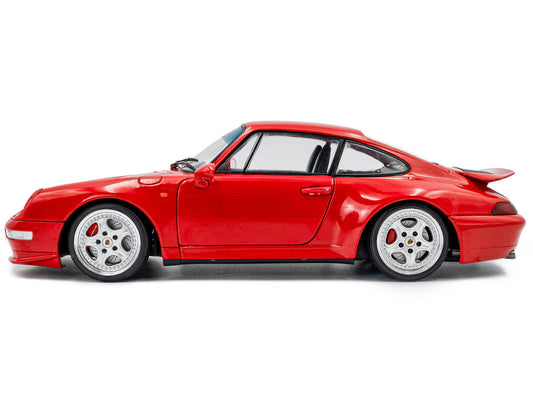 1997 Porsche 911 (993) Carrera RS Guards Red 1/18 Diecast Model Car by Solido by Solido