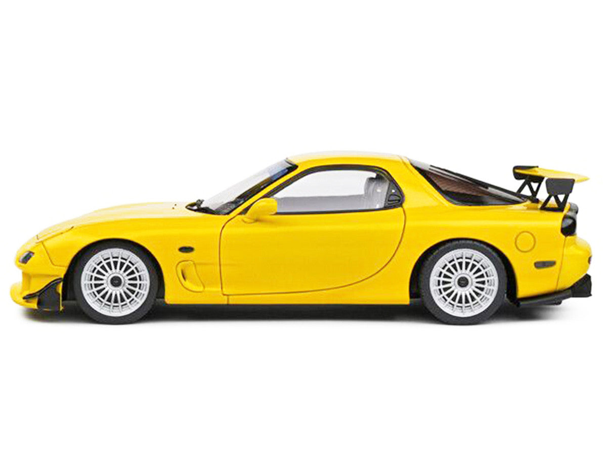 1994 Mazda RX7 Type RS (FD3RS) RHD (Right Hand Drive) Yellow 1/18 Diecast Model Car by Solido by Solido