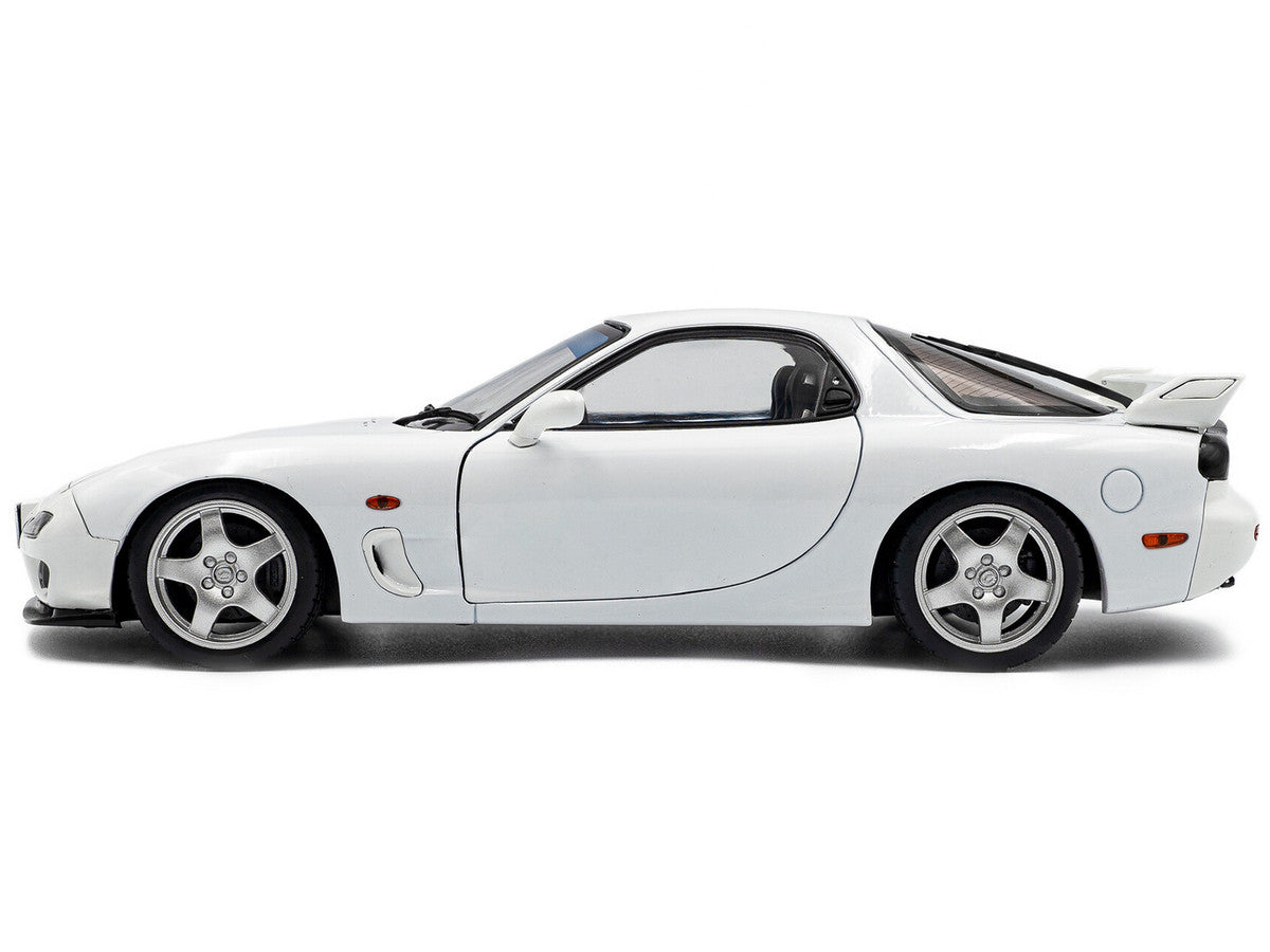 2001 Mazda RX7 Type RS (FD3S) RHD (Right Hand Drive) White 1/18 Diecast Model Car by Solido by Solido