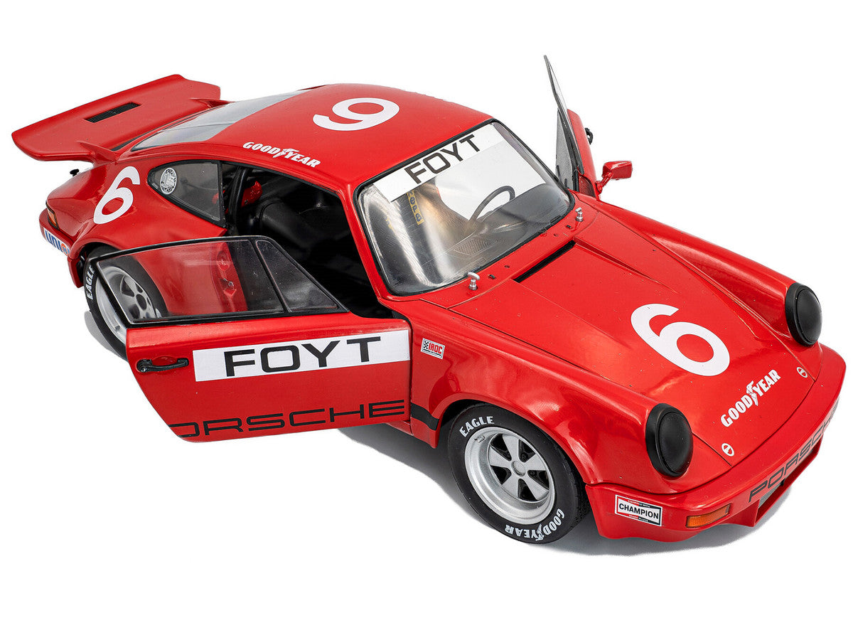 Porsche 911 IROC #6 A.J. Foyt "International Race of Champions" (1974) 1/18 Diecast Model Car by Solido by Solido