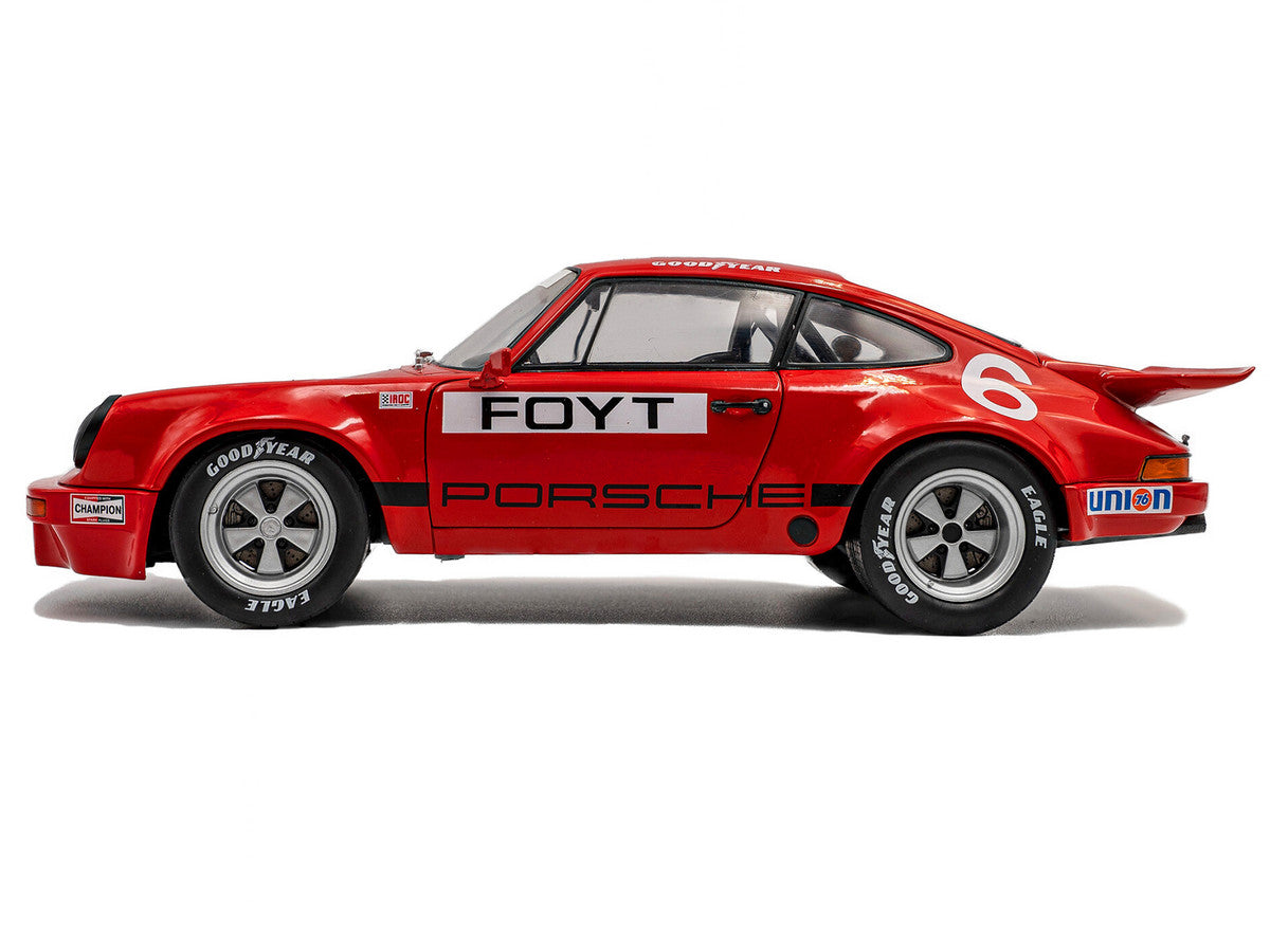 Porsche 911 IROC #6 A.J. Foyt "International Race of Champions" (1974) 1/18 Diecast Model Car by Solido by Solido